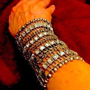 Fabulous silver-tone Statement Cuff!!!